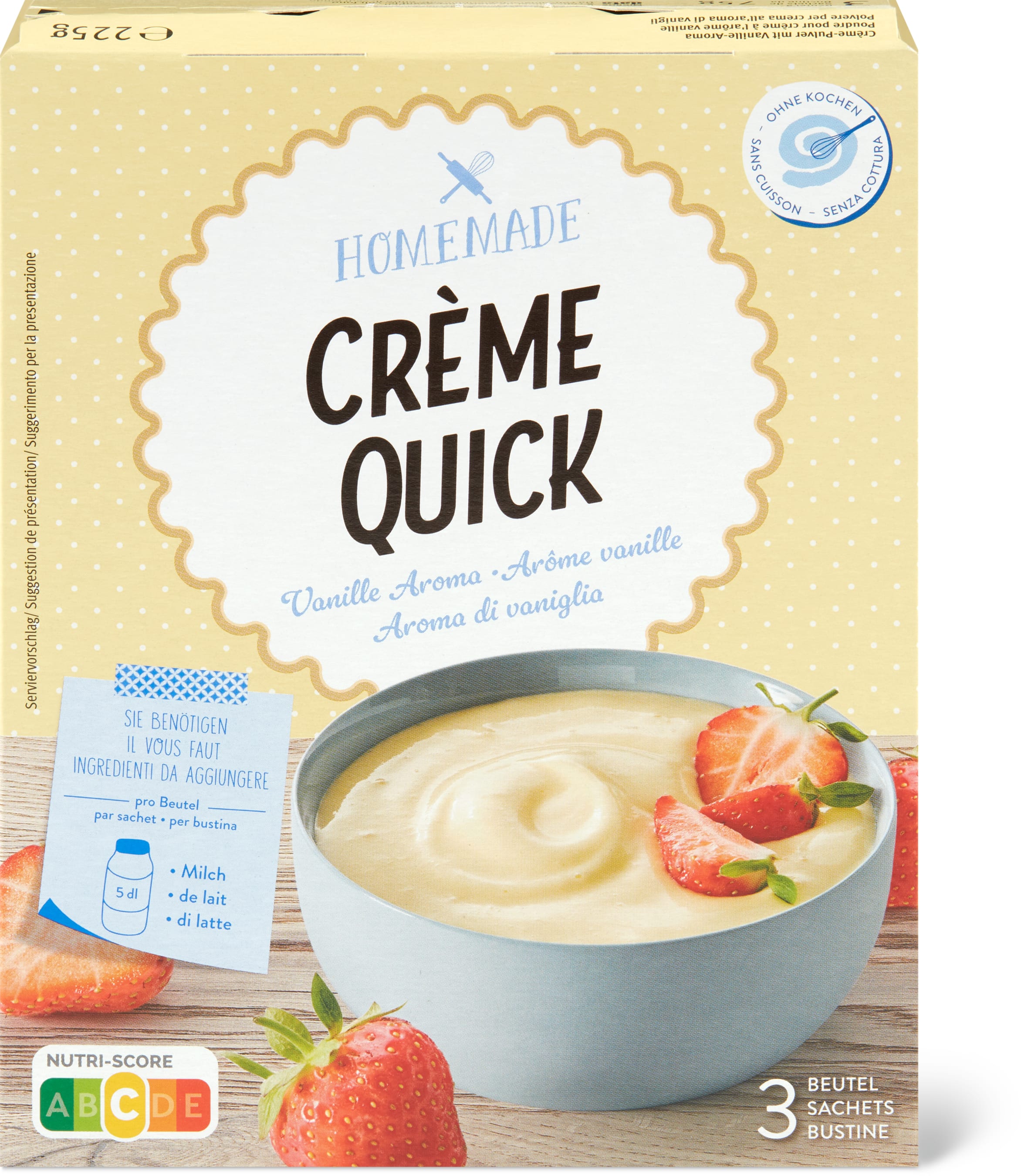Crème Quick Vanille Aroma